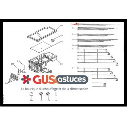 Ensemble de sondes 5007625 Daikin