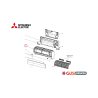 Capot G2W001000 Mitsubishi
