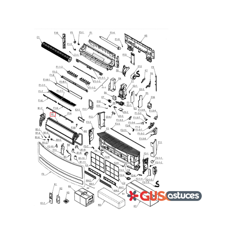Échangeur 5014058 Daikin Échangeur 5014058 Daikin