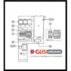 Platine 301264P Daikin