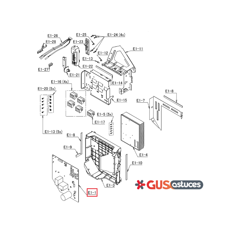 Platine 5045262 Daikin