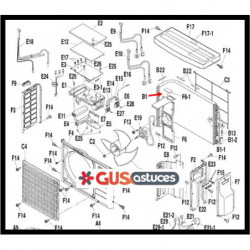 Condenseur 1839162 Daikin