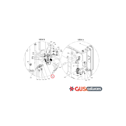 Ensemble moteur vanne 3 voies + câble 5018078 Daikin