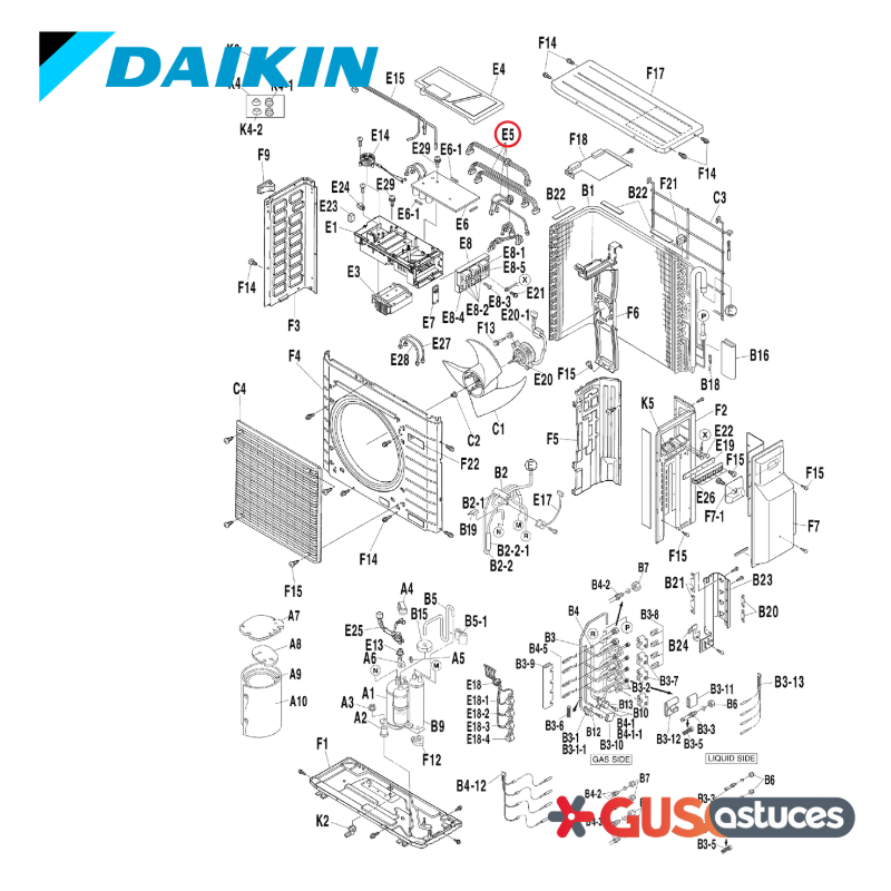 Câble de liaison 1775282 Daikin