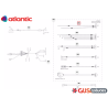 Sonde T1-T2 909251 Atlantic