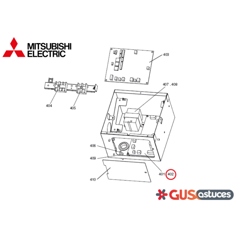 Platine S70K40313H Mitsubishi Platine S70K40313H Mitsubishi