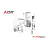 Carte Inverter E271C1451 Mitsubishi
