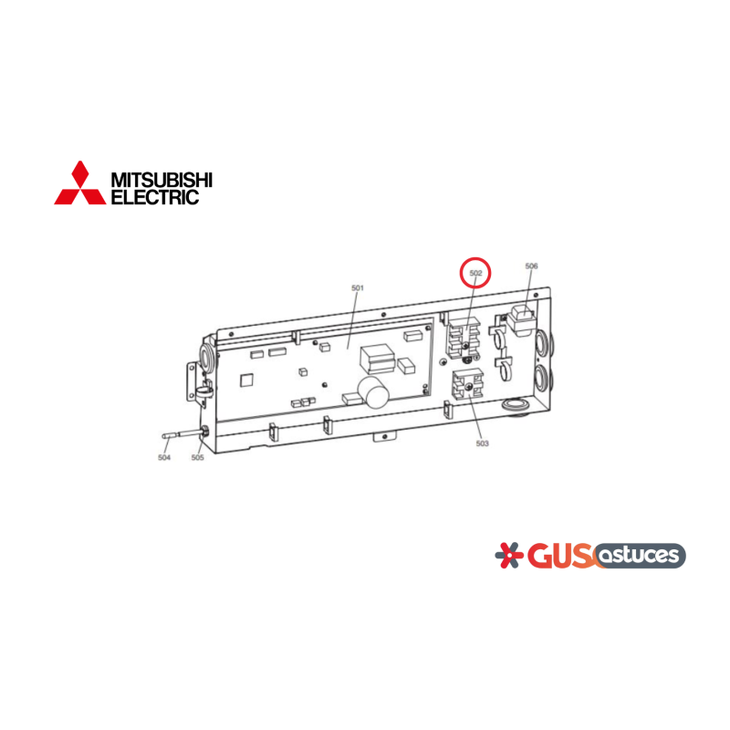 Bornier E27162375 Mitsubishi