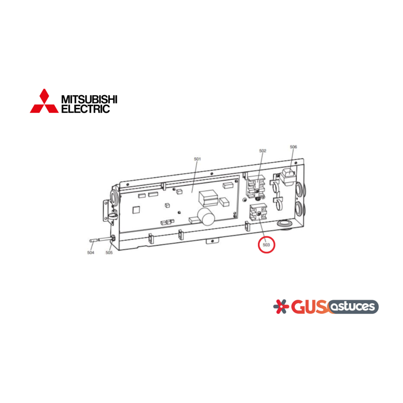 Bornier E27156375 Mitsubishi