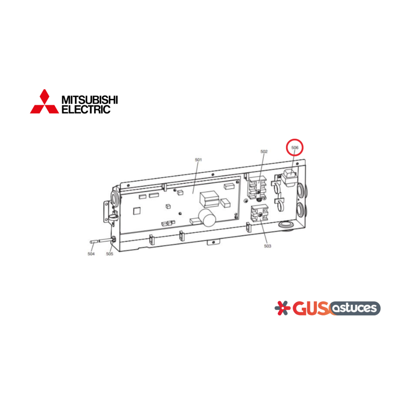 Réacteur E27Y83337 Mitsubishi