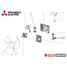 Bornier E22C92375 Mitsubishi