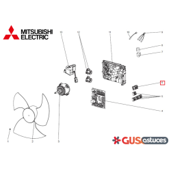 Bornier E22R55374 Mitsubishi