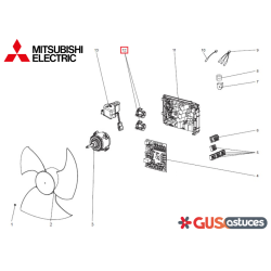 Réacteur E224L2337 Mitsubishi