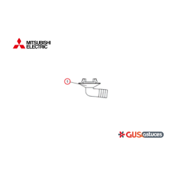 Coude évacuation des condensats G2W001765 Mitsubishi