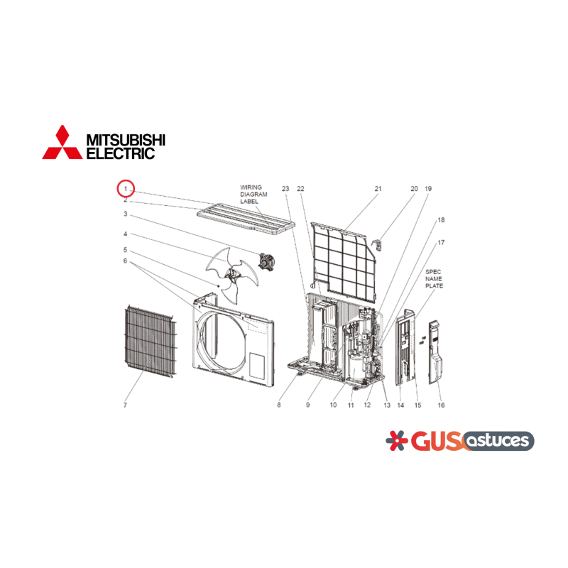 Toit G2W003057 Mitsubishi