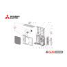 Hélice G2W001550 Mitsubishi