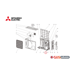 Compresseur G2W003650 Mitsubishi