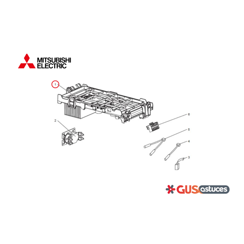 Carte Inverter E2707L451 Mitsubishi