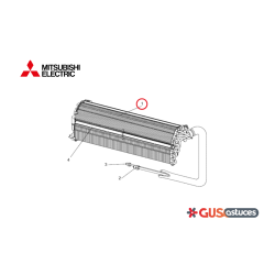 Échangeur M21EFW620 Mitsubishi