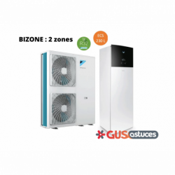 Altherma 3 - Hydrosplit 2 zones + ECS 230 Litres