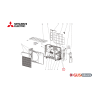 Ensemble vanne d'arrêt G2W004655 Mitsubishi