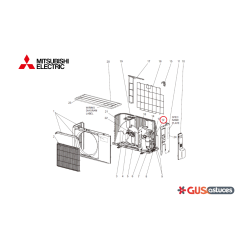 Ensemble vanne d'expansion G2W003668 Mitsubishi