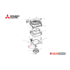 Moteur ventilateur S700B4762 Mitsubishi