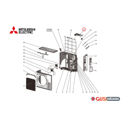 Carte Inverter E2243M451 Mitsubishi