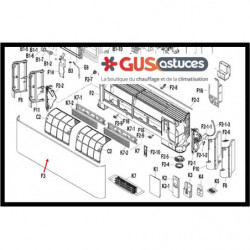 Panneau avant 5009025 Daikin