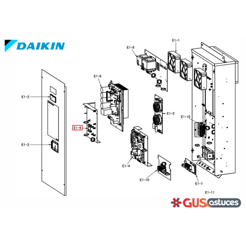 Platine signal 5019687 Daikin Platine signal 5019687 Daikin