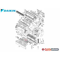 Filtre photocatalyseur 5001431 Daikin