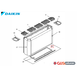 Filtre à air 443126P Daikin