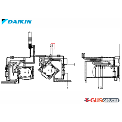 Bobine vanne 4 voies 8500358 Daikin