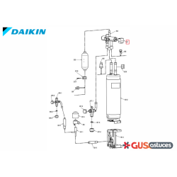 Bobine vanne 4 voies 5013728 Daikin
