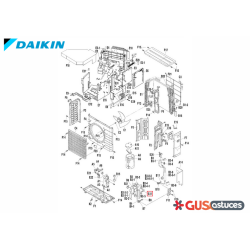 Bobine vanne 4 voies 5012670 Daikin
