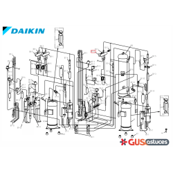 Bobine vanne 4 voies 300820P Daikin