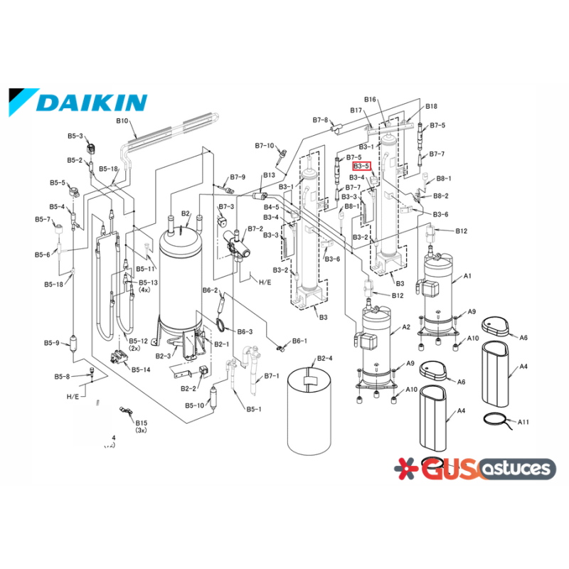 Bobine électrovanne 5022335 Daikin Bobine électrovanne 5022335 Daikin
