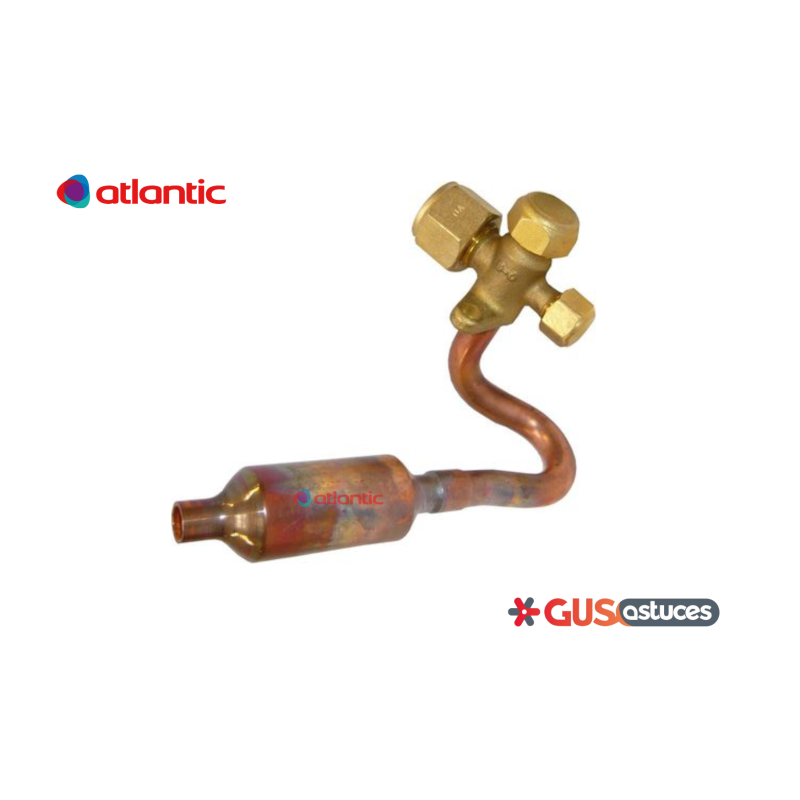 Vanne 3 voies 1/2 gaz 897062 Atlantic Vanne 3 voies 1/2 gaz 897062 Atlantic