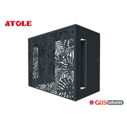 Cache climatisation Jungle Gris Atole