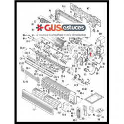 Platine d'alimentation 1190470 Daikin