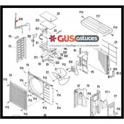 Ensemble de 3 sondes 1749315 Daikin