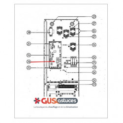 Platine de contrôle 5004207 Daikin