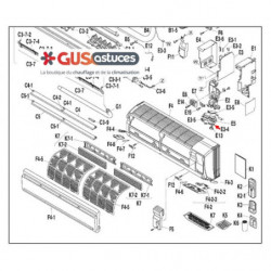 Platine 159696J Daikin