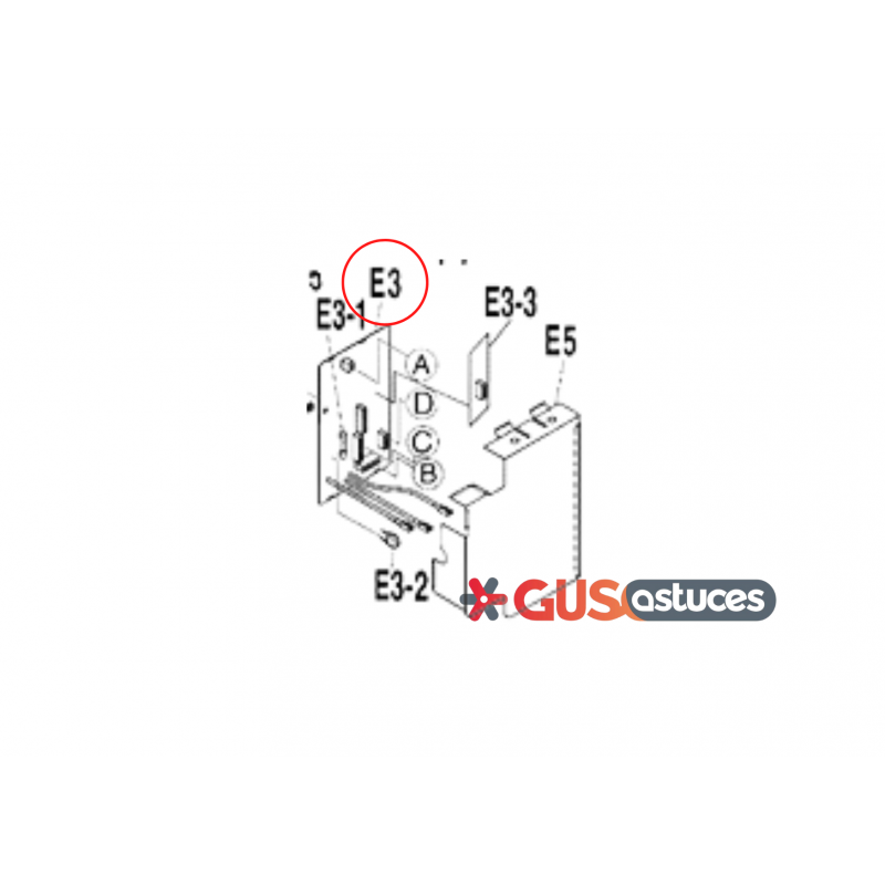 Carte électronique PCB1 DAIKIN 5037729