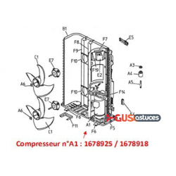 Compresseur Scroll 2443470 Daikin