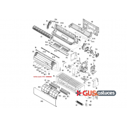 Grille avant 5008268 Daikin