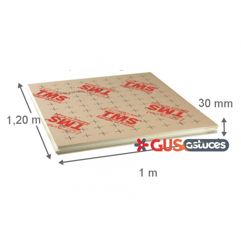 Dalle plancher plane 30 mm