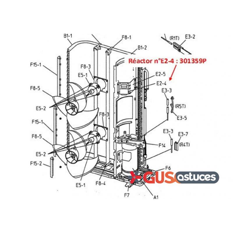 Réacteur Daikin 301359P Daikin