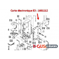 Platine de Contrôle 1661112 Daikin