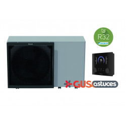 Altherma 3M Monobloc chaud seul 9, 11, 14, 16 kW Monophasé avec appoint 3kW EDLA-D3V3 Daikin